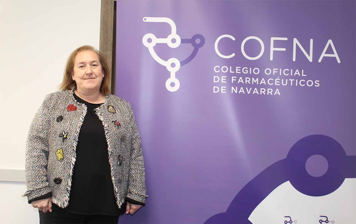 Marta Galipienzo, presidenta del Colegio Oficial de Farmacéuticos de Navarra