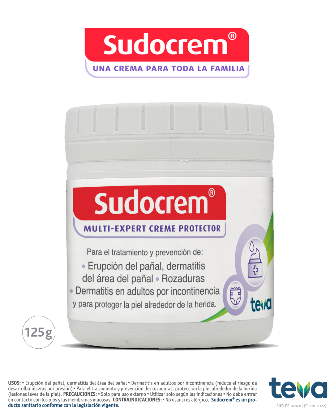 Sudocrem pack blanco