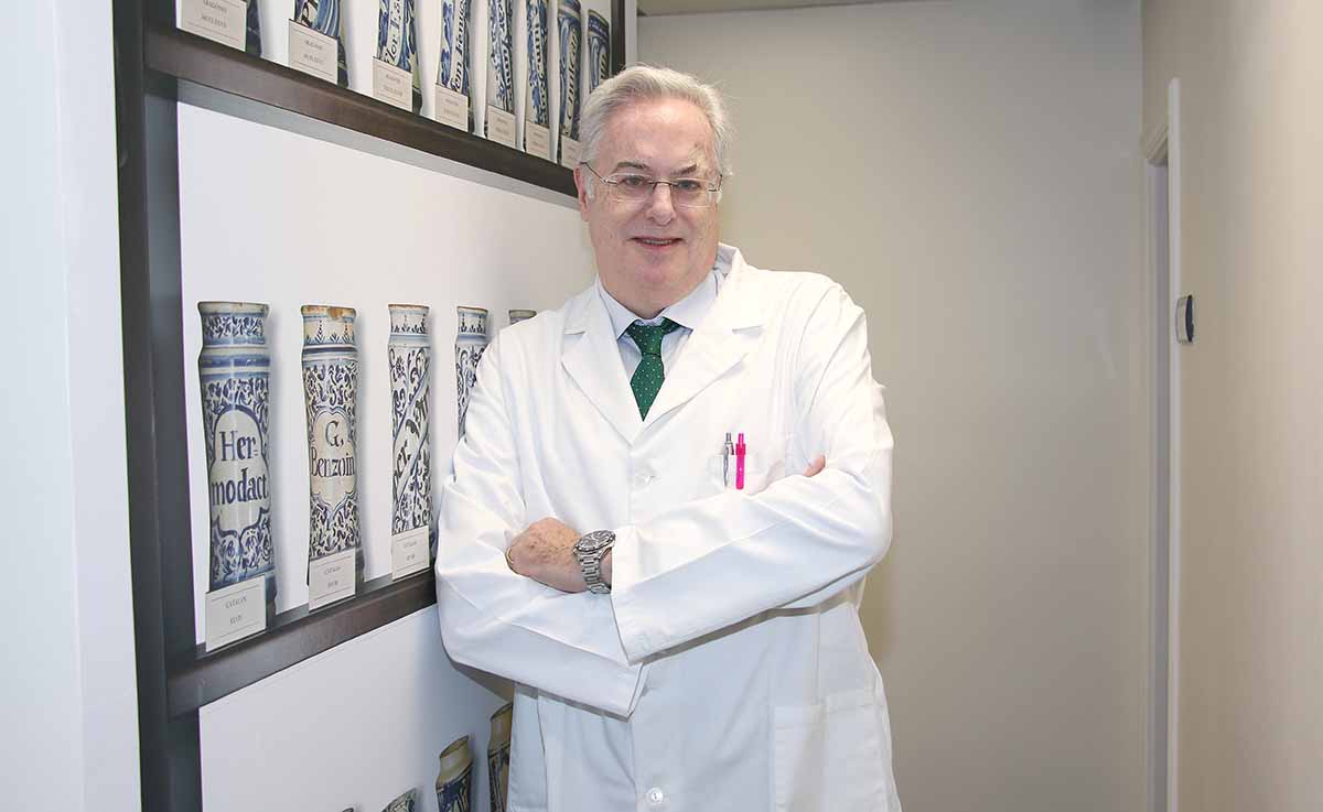 Miguel Ángel Gastelurrutia, presidente del Colegio de Farmacéuticos de Gipuzkoa