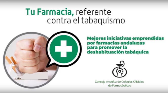 La oficina Sanafarmacia de Sevilla, premiada por promover la deshabituación tabáquica