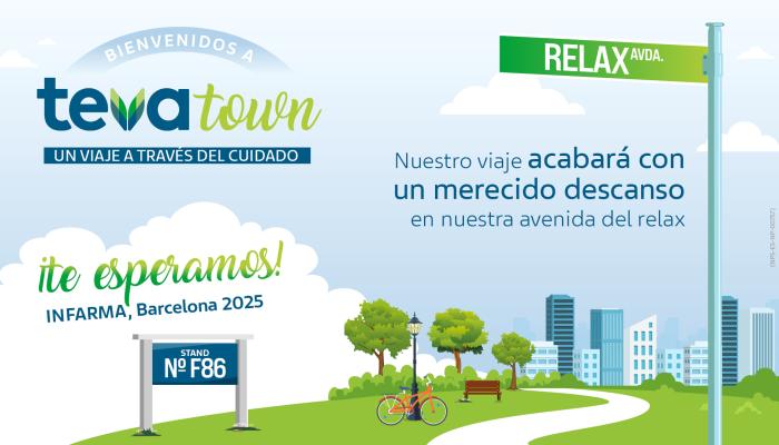 Tevatown es la avenida del cuidado que Teva presenta en Infarma 2025