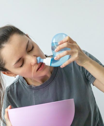 Educación sanitaria para la correcta administración de productos nasales 