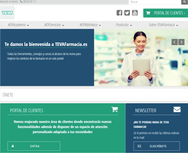 TEVA presenta nueva web de innovación y crecimiento de la oficina de farmacia TEVA presenta nueva web de innovación y crecimiento de la oficina de farmacia