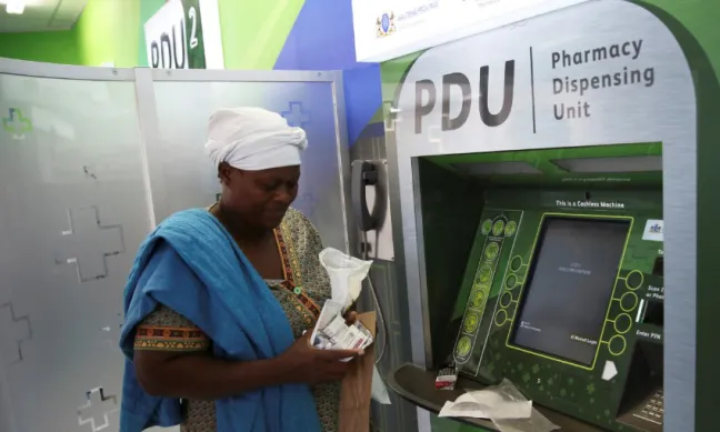Sudáfrica instala la primera farmacia electrónica en África Sudáfrica instala la primera farmacia electrónica en África