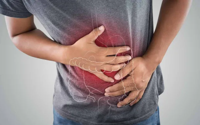 persona-con-diarra dolor de estómago