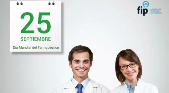 25 de septiembre: ¡Feliz Día Mundial del Farmacéutico! 25 de septiembre: ¡Feliz Día Mundial del Farmacéutico!