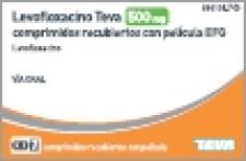 Levofloxacino Teva 500 mg - 7 comprimidos recubiertos con película  EFG