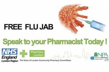 Seasonal Flu Vaccination Service, NHS (Inglaterra)