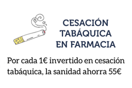 Cesación tabáquica en farmacia